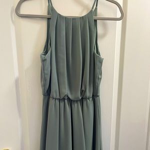 Miami brand foam green dress (just above knee)